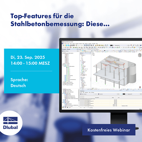 Top-Features Stahlbetonbemessung - Umstieg auf RFEM 6