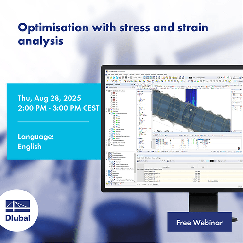 Optimisation with stress and strain analysis