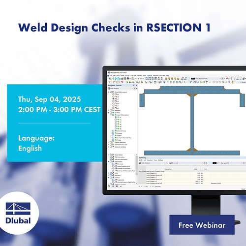 Weld Design Checks in RSECTION 1