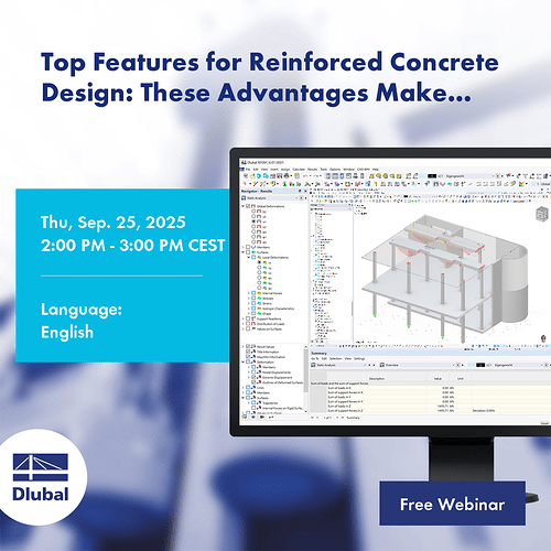 Top Features Concrete Design - Switch to RFEM 6