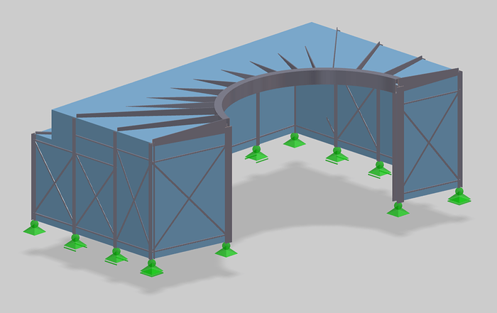 Experiment Field Shielding LaDiff at TU Munich