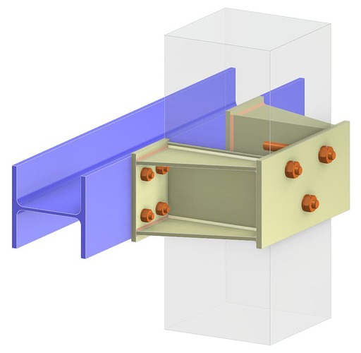 Beam Anchoring β Welded Bracket and Base Plate