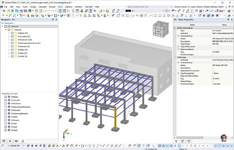 RFEM 6 and IFC - Relevant Program Features