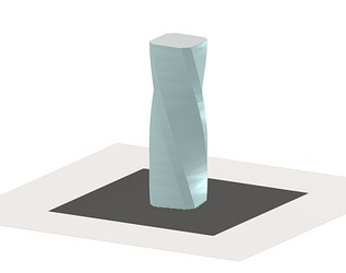 Twisted High-Rise Building Under Wind and Seismic Loads with 2D Soil Model
