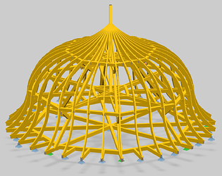 Roof Structure of Kitchen Tower
