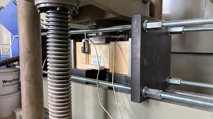 Photo of the test setup 2