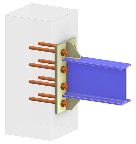 Beam Anchoring β Extended Base Plate and Rib