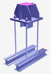 Column Base with Anchorage