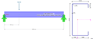 Design of local load introduction according to EN 1993-1-3