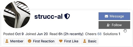 Follow Dlubal Community Members