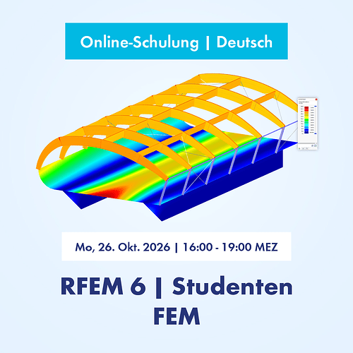 RFEM 6 Einführung in die FEM