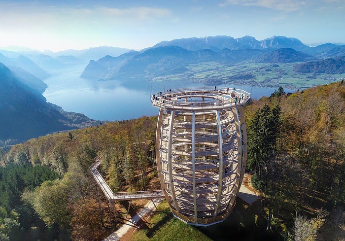 Lookout Tower near Gmunden, Austria